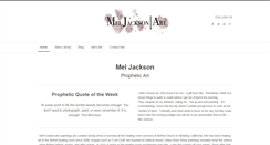 Desktop Screenshot of meljacksonart.com